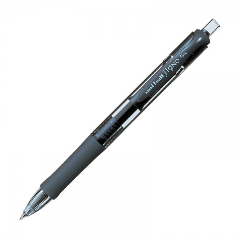Uniball Signo Retractable Fine 0.7 Jel Kalem Siyah