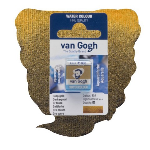 Van Gogh Sulu Boya Tablet - Deep Gold