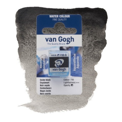 Van Gogh Sulu Boya Tablet - Oxıde Black
