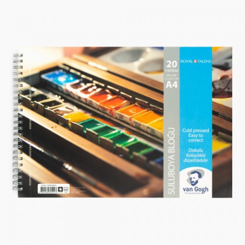 Van Gogh A4 300Gr Suluboya Defteri