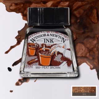 WN Çizim Mürekkebi 14ml Peat Brown 469