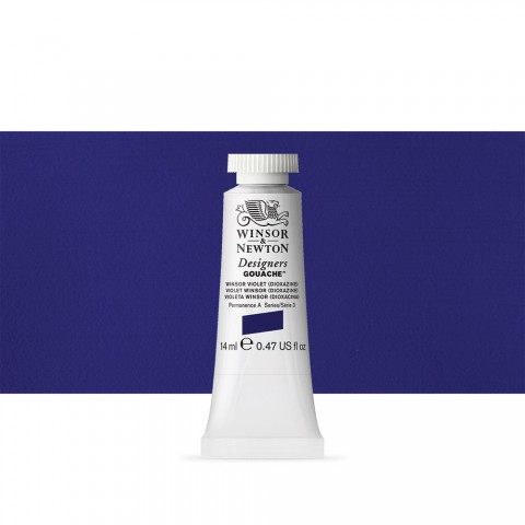 Winsor Newtondesigners Guaj Boya14ml W.violet(diox) 733 S.3
