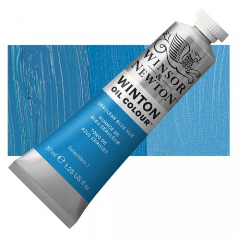 Winsor Newton Yağlı Boya  37ml Cerulean Blue Hue 138 (10)