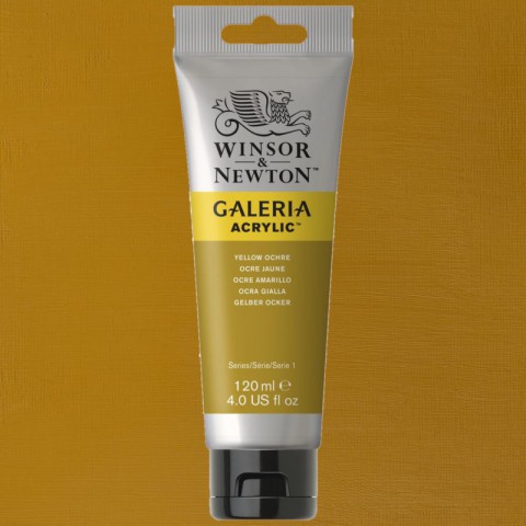 Winsor Newton Galeria Akrilik Boya 120ml Yellow Ochre 744