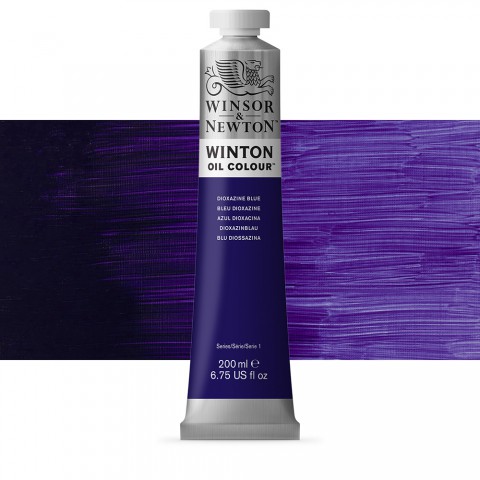 Winsor Newton Yağlı Boya 200ml Dioxazine Blue 406