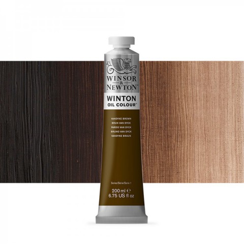 Winsor Newton Yağlı Boya 200ml Vandyke Brown 676 (41)