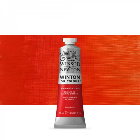 Winsor Newton Yağlı Boya 37ml Cadmium Scarlet Hue 107