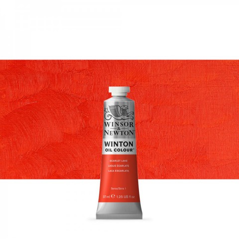 Winsor Newton Yağlı Boya  37ml Scarlet Lake 603 (38)
